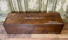 VINTAGE FOOT LOCKER, MILITARY, ORIGINAL, MID 20th CENT LARGE