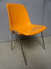 Drabert Design Vintage Stacking Chair Chair Orange Pop Panton 80s (F025-532)
