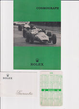Rolex Cosmograph Leaflet