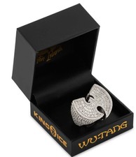 Wu tang W Iced Out Ring Size 8