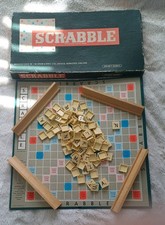 Vintage Scrabble Game Complete