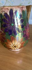 Art Deco Hand Painted Vase By