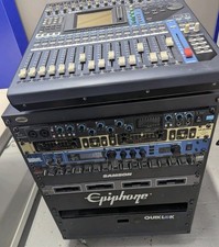 Yamaha 01V96 VCM Digital Mixer + Outboard Rack Full Pro Audio Setup Kit VGC