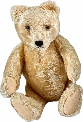 Steiff vintage yellow mohair - steiff,