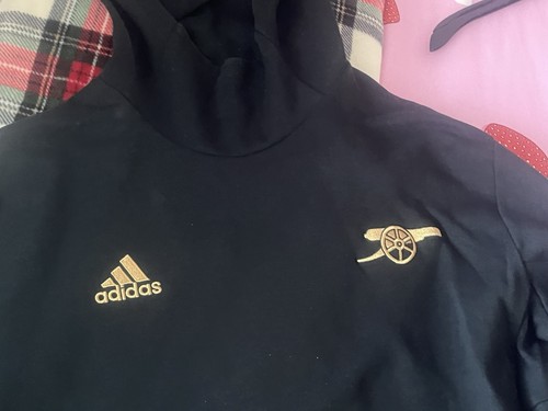 Arsenal adidas black hoody - arsenal,