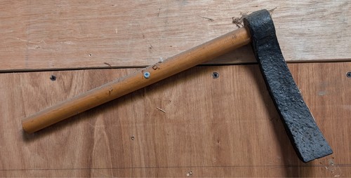 Antique limestone chisel - limestone,
