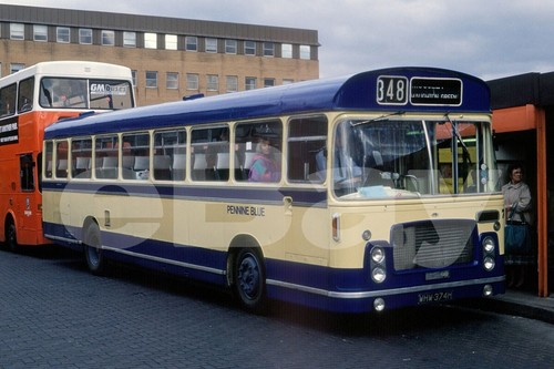 Bus photo pennine blue - bus,