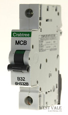 Crabtree Loadstar - 6HS32B - 32a Type B Single Pole MCB Used