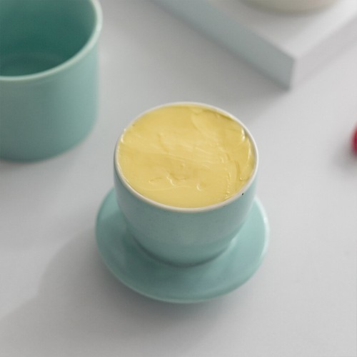 Porcelain butter crock - porcelain,