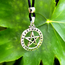 Pentacle Rune Necklace Pendant