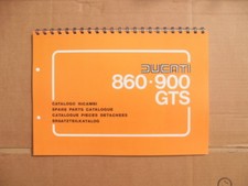 DUCATI BEVEL  860GTS, 900GTS PARTS BOOK FOR 1976-1978-79 MODELS SEE DESCRIPTION