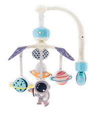 LADIDA Portable Cot Mobile Baby Musical Soothing Crib Toy Girl Boy Design 0m+ UK