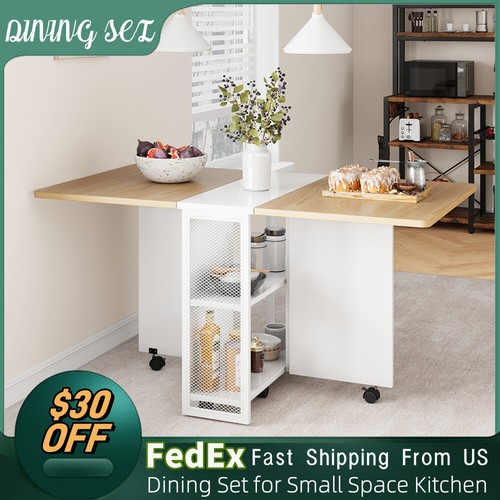 Folding dining table - folding, 6