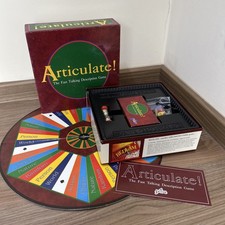 Articulate Board Game - Drumond Park Games - cards and game description game  