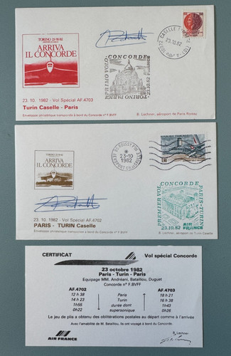 Concorde paris turin - paris,