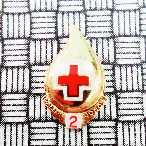 Vintage gallon blood donor - vintage,
