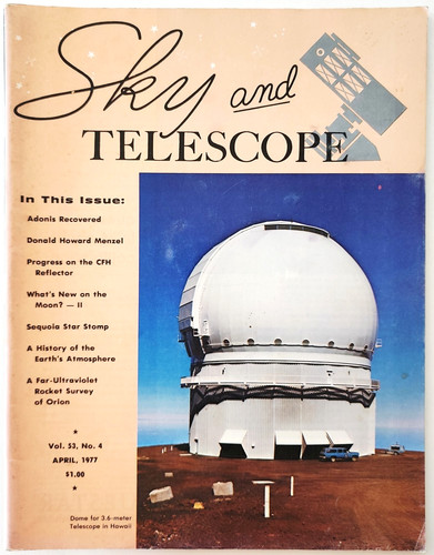 1977 sky and - 1977, telescope
