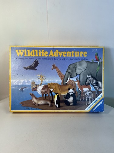 Wildlife adventure board game - board,