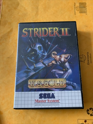 Sega master system strider - system, ii