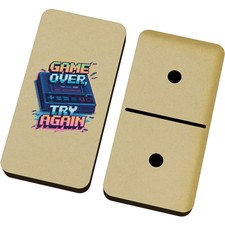 'Game Over, Try Again' Domino