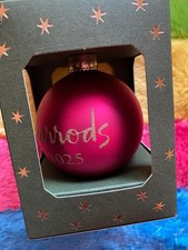 Harrods 2025 Dated Bauble