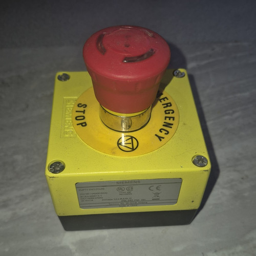 Siemens emergency stop push - emergency,