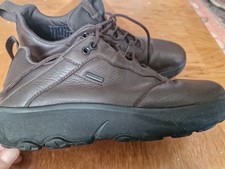 Brown geox respira mens shoes