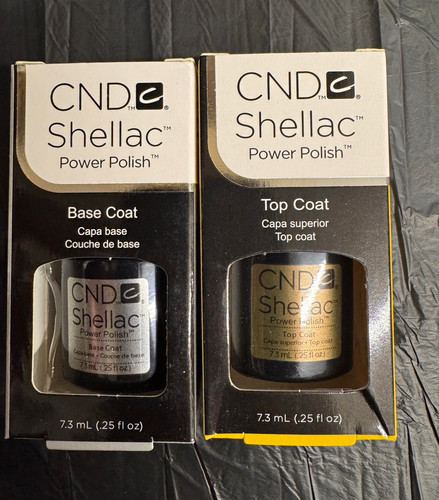 Cnd shellac power polish - power, clear