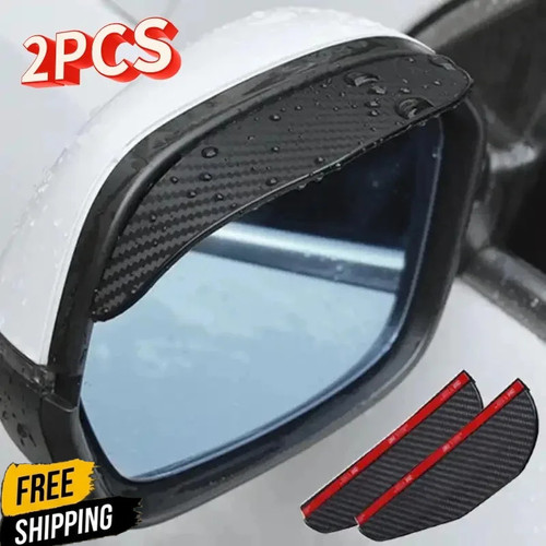 Carbon fibre black car suv - 2x,