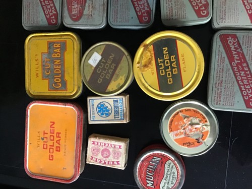 Tobacco tin whisky - tin,,