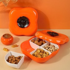 Persimmon Shape Snack Tray 4