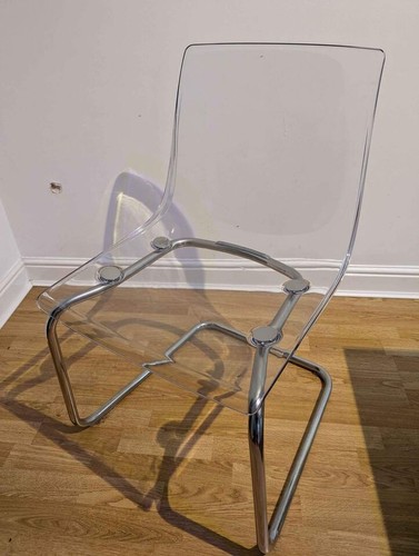 Transparent ikea tobias chair - transparent,