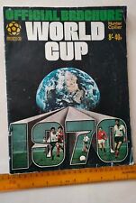 1970 Mexico World Cup official Brochure Hunter & Collier