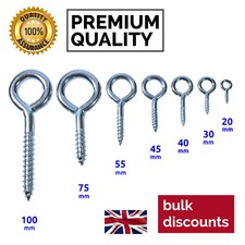 Screw Eye Hooks Heavy Duty