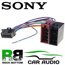 SONY DSX-A400BT Car Radio Stereo 16 Pin Wiring Harness Loom ISO Lead Adaptor