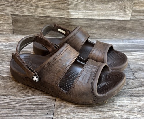 Crocs yukon two strap leather - yukon,