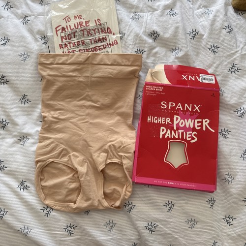 Ladies spanx beige higher - ladies,
