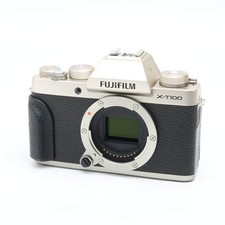 Fujifilm Fuji X-T100 Champagne Gold Mirrorless Camera Body #122