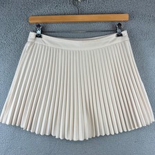 Zara Pleated Skort Cream Beige