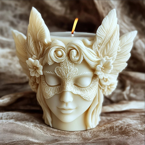 Angel silicone candle mold - angel,