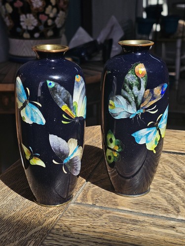 Japanese ginbari cloisonne - japanese,