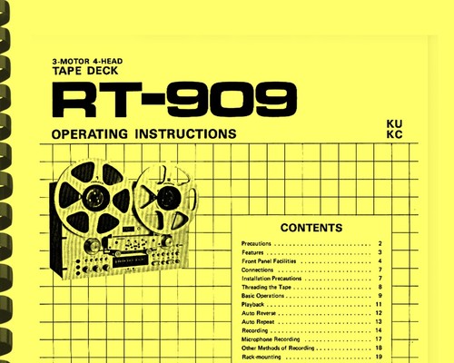 Pioneer 909 reel - pioneer,