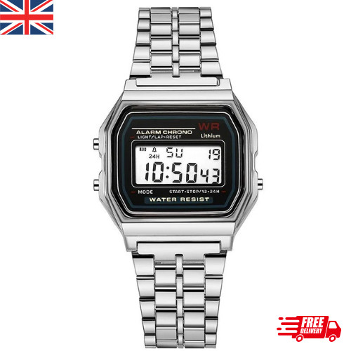 New casio silver - a168, digital