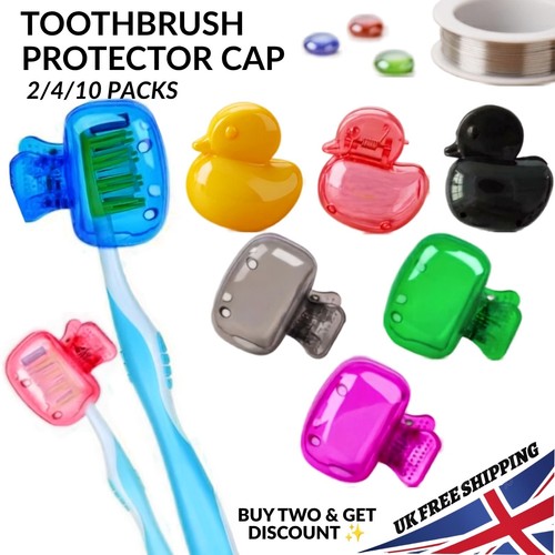 10pcs toothbrush head covers - 1-10pcs,