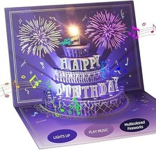 3D Birthday Card Musical PopUp