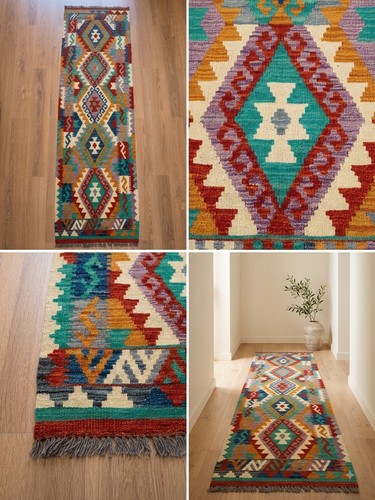 Handmade kilim runner rug - handmade,