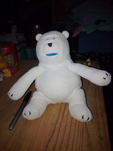 Clarence the polar bear plush - the,