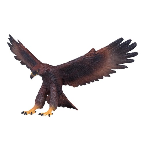 Golden eagle bird toy - golden,
