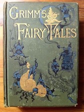 Grimm's Fairy Tales, RARE Transl. by Mrs. H. B. Paull, Warne and Co., 1892 Inscr