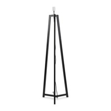 Wooden Tripod Floor Lamp Base